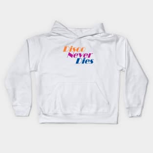 Disco Never Dies Kids Hoodie